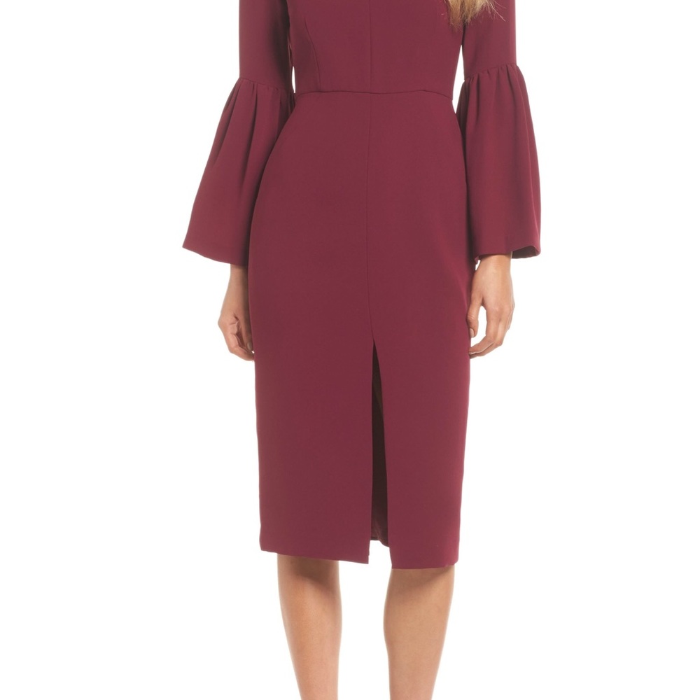 NWT Jill Jill Stuart Bell Sleeve cocktail dress